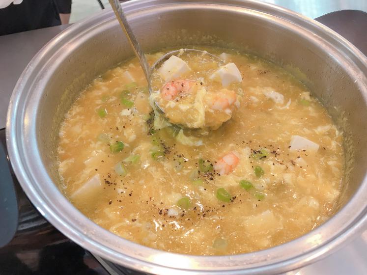 南瓜豆腐海鮮羹